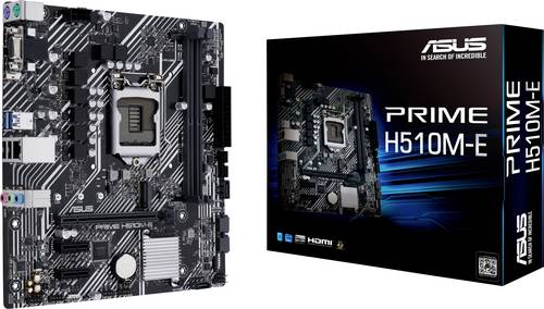 Image of Asus PRIME H510M-E Mainboard Sockel (PC) Intel® 1200 Formfaktor (Details) Micro-ATX Mainboard-Chips