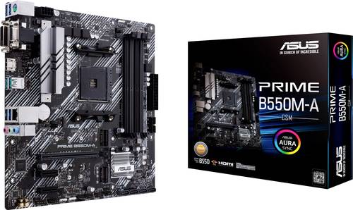 Image of Asus PRIME B550M-A/CSM Mainboard Sockel (PC) AMD AM4 Formfaktor (Details) Micro-ATX Mainboard-Chipsa