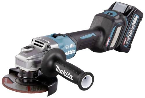 Image of Makita GA023GM201 Akku-Winkelschleifer 125mm inkl. 2. Akku, inkl. Ladegerät, inkl. Koffer 40V 4Ah