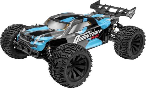 Image of Maverick Quantum+ XT Flux 3S 1/10 4WD Stadium Truck - Blue Brushless 1:10 RC Modellauto Elektro Trug