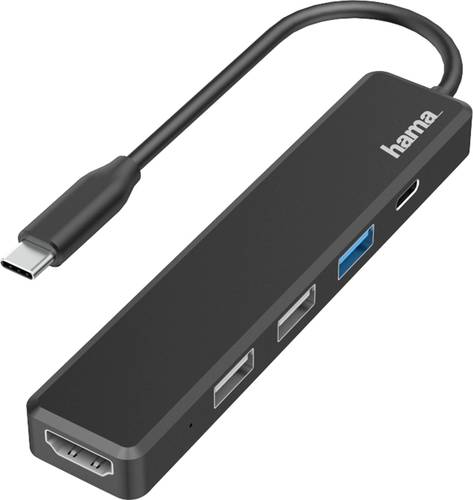 Image of Hama USB-C® Notebook Dockingstation 00200117 Passend für Marke: Universal inkl. Ladefunktion, USB-