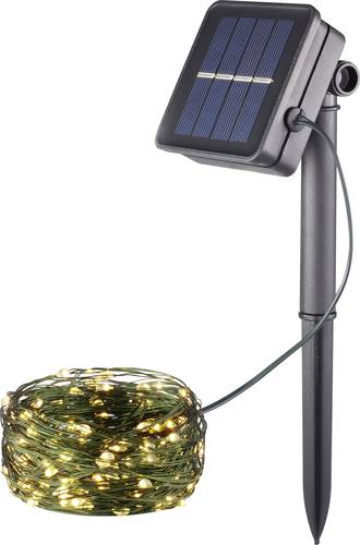 Image of Solar-Lichterkette WS-SL05 100L LED 0.3W Warmweiß Grün