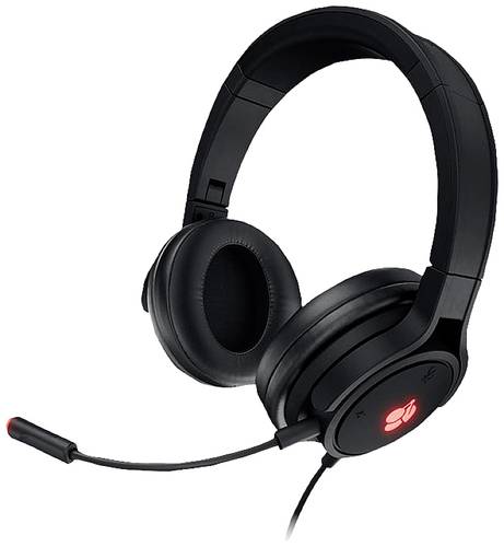 Image of CHERRY JA-2200-2 Gaming On Ear Headset kabelgebunden 7.1 Surround Schwarz Mikrofon-Stummschaltung, L