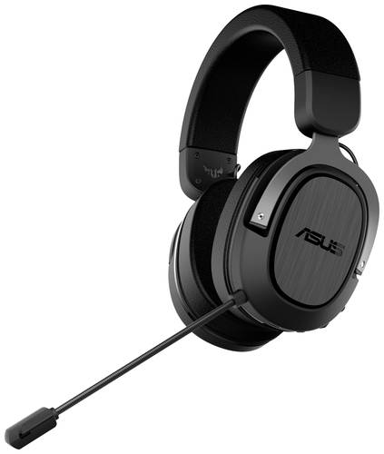 Image of Asus TUF Gaming H3 Wireless Gaming Over Ear Headset Funk 7.1 Surround Schwarz Lautstärkeregelung, M