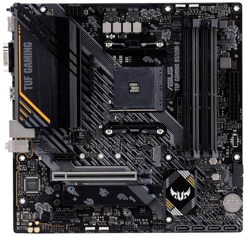 Image of Asus TUF GAMING B550M-E Mainboard Sockel (PC) AMD AM4 Formfaktor (Details) ATX Mainboard-Chipsatz AM