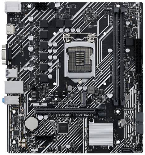 Image of Asus PRIME H510M-K Mainboard Sockel (PC) Intel® 1200 Formfaktor (Details) Micro-ATX Mainboard-Chips