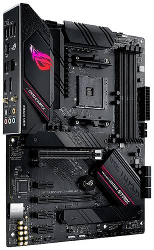 Image of Asus ROG STRIX B550-F GAMING WIFI II Mainboard Sockel (PC) AMD AM4 Formfaktor (Details) ATX Mainboar