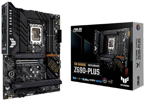 Image of Asus TUF GAMING Z690-PLUS WIFI Mainboard Sockel (PC) Intel® 1700 Formfaktor (Details) ATX Mainboard