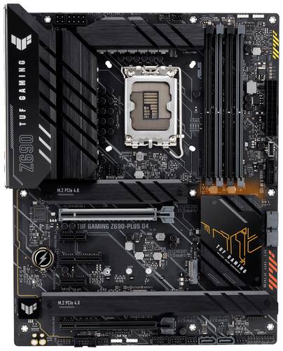 Image of Asus TUF GAMING Z690-PLUS D4 Mainboard Sockel (PC) Intel® 1700 Formfaktor (Details) ATX Mainboard-C