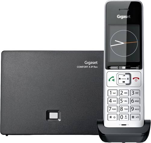 Image of Gigaset COMFORT 500A IP flex DECT, GAP, LAN Schnurloses Telefon analog Babyphone, Freisprechen, für