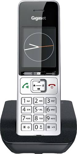 Image of Gigaset COMFORT 500 DECT, GAP Schnurloses Telefon analog Babyphone, Freisprechen, für Hörgeräte k