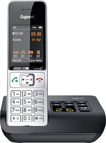 Image of Gigaset COMFORT 500A DECT, GAP Schnurloses Telefon analog Babyphone, Freisprechen, für Hörgeräte