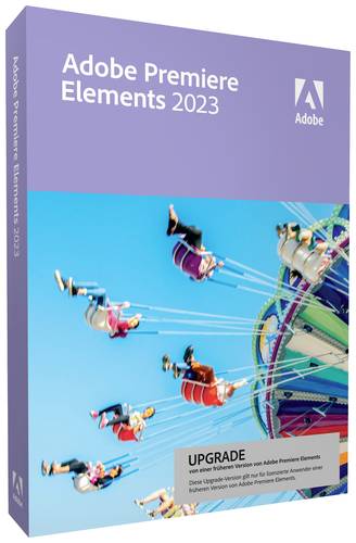 Image of Adobe Premiere Elements 2023 Jahreslizenz, 1 Lizenz Windows, Mac Bildbearbeitung