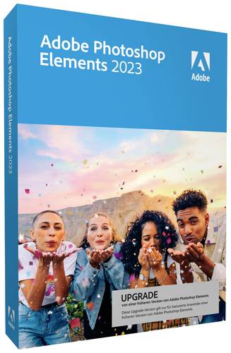 Image of Adobe Photoshop Elements 2023 Jahreslizenz, 1 Lizenz Windows, Mac Bildbearbeitung
