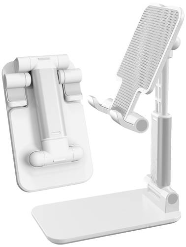 Image of Handy Ständer Weiß Passend für Handy-Modell: Smartphone, Tablet