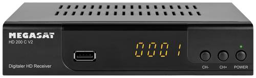 Image of MegaSat HD 200 C V2 HD-SAT-Receiver Anzahl Tuner: 1