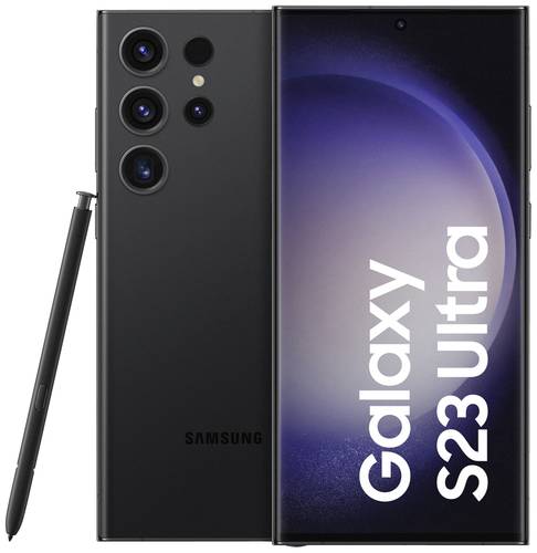 Image of Samsung Galaxy S23 Ultra 5G Smartphone 256GB 17.3cm (6.8 Zoll) Phantom Black Android™ 13 Dual-SIM