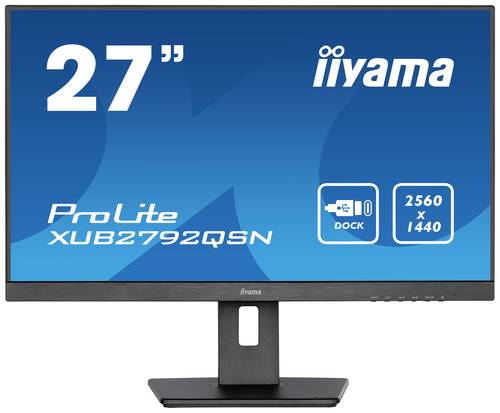 Image of Iiyama PROLITE XUB2792QSN-B5 LED-Monitor EEK E (A - G) 68.6cm (27 Zoll) 2560 x 1440 Pixel 16:9 4 ms