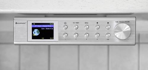 Image of Soundmaster IR1500SI Internet Unterbauradio Internet, DAB+, UKW Bluetooth®, WLAN, Internetradio Fre