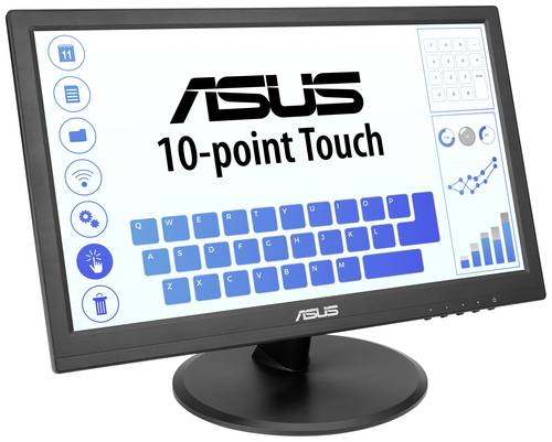 Image of Asus VT168HR Touch Touchscreen-Monitor EEK: B (A - G) 39.6cm (15.6 Zoll) 1388 x 768 Pixel 16:9 5 ms