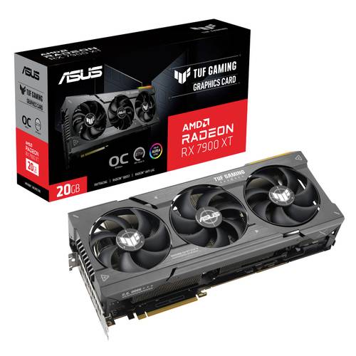 Image of Asus Grafikkarte AMD Radeon RX 7900 XT Gaming Overclocked 20GB GDDR6-RAM PCIe HDMI®, DisplayPort Ü