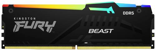 Image of Kingston FURY Beast RGB PC-Arbeitsspeicher Modul DDR5 16GB 1 x 16GB Non-ECC 5200MHz 288pin DIMM CL40