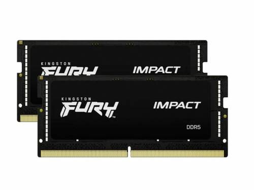 Image of Kingston FURY Impact Laptop-Arbeitsspeicher Kit DDR5 32GB 2 x 16GB Non-ECC 5600MHz 262pin SO-DIMM CL