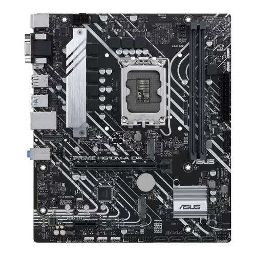 Image of Asus PRIME H610M-A D4-CSM Mainboard Sockel (PC) Intel® 1700 Formfaktor (Details) Micro-ATX Mainboar