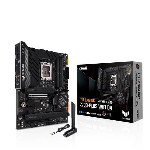 Image of Asus TUF GAMING Z790-PLUS WIFI D4 Mainboard Sockel (PC) Intel® 1700 Formfaktor (Details) ATX Mainbo