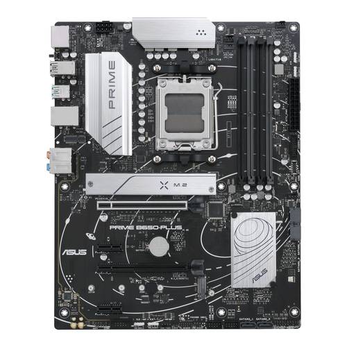 Image of Asus PRIME B650-PLUS-CSM Mainboard Sockel (PC) AMD AM5 Formfaktor (Details) ATX Mainboard-Chipsatz A