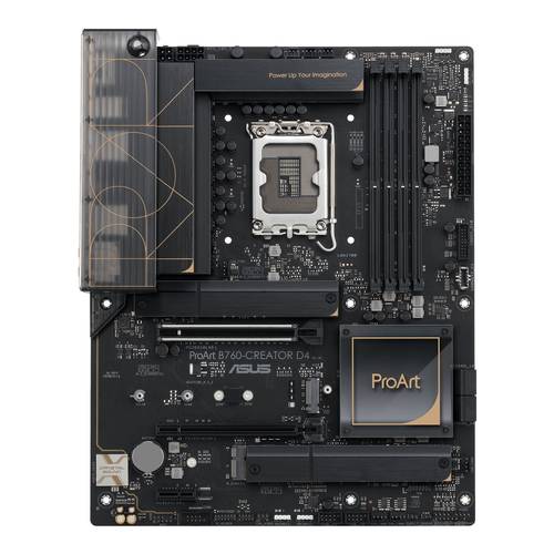 Image of Asus PROART B760-CREATOR D4 Mainboard Sockel (PC) Intel® 1700 Formfaktor (Details) ATX Mainboard-Ch