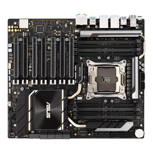 Image of Asus Pro WS X299 SAGE II Mainboard Sockel (PC) Intel® 2066 Formfaktor (Details) CEB Mainboard-Chips