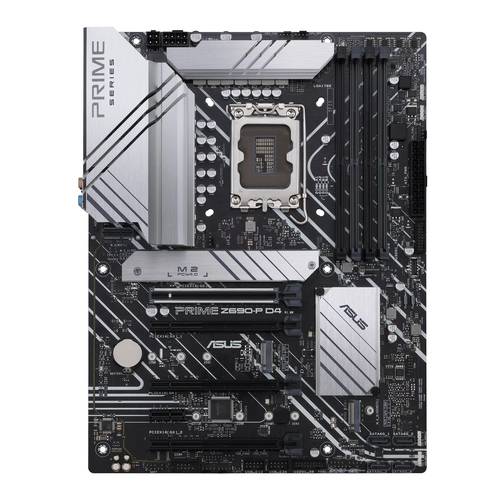 Image of Asus PRIME Z690-P D4-CSM Mainboard Sockel (PC) Intel® 1700 Formfaktor (Details) ATX Mainboard-Chips