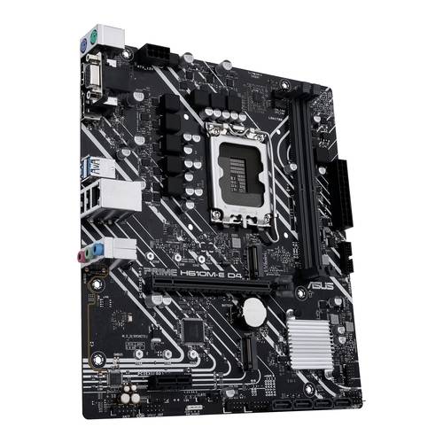 Image of Asus PRIME H610M-E D4-CSM Mainboard Sockel (PC) Intel® 1700 Formfaktor (Details) Micro-ATX Mainboar