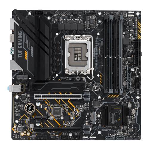 Image of Asus TUF GAMING B660M-E D4 Mainboard Sockel (PC) Intel® 1700 Formfaktor (Details) Micro-ATX Mainboa