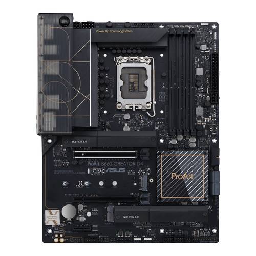 Image of Asus PROART B660-CREATOR D4 Mainboard Sockel (PC) Intel® 1700 Formfaktor (Details) ATX Mainboard-Ch