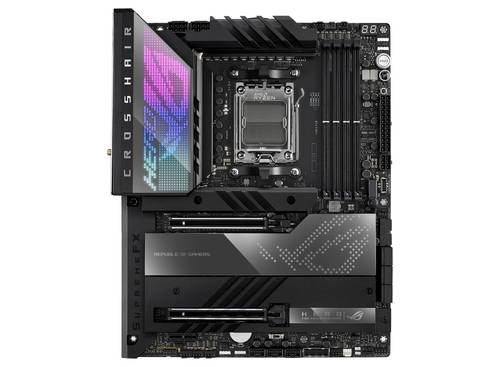 Image of Asus ROG CROSSHAIR X670E HERO Mainboard Sockel (PC) AMD AM5 Formfaktor (Details) ATX Mainboard-Chips