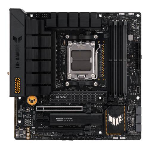 Image of Asus TUF GAMING B650M-PLUS WIFI Mainboard Sockel (PC) AMD AM5 Formfaktor (Details) Micro-ATX Mainboa