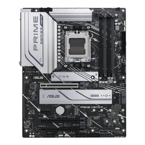 Image of Asus PRIME X670-P-CSM Mainboard Sockel (PC) AMD AM5 Formfaktor (Details) ATX Mainboard-Chipsatz AMD�