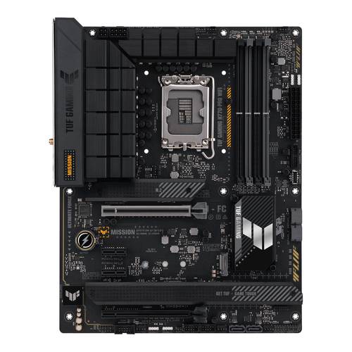 Image of Asus TUF GAMING H770-PRO WIFI Mainboard Sockel (PC) Intel® 1700 Formfaktor (Details) ATX