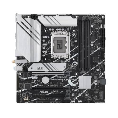 Image of Asus PRIME B760M-A WIFI D4 Mainboard Sockel (PC) Intel® 1700 Formfaktor (Details) Micro-ATX Mainboa