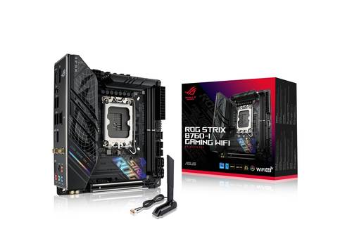 Image of Asus ROG STRIX B760-I GAMING WIFI Mainboard Sockel (PC) Intel® 1700 Formfaktor (Details) Mini-ITX M