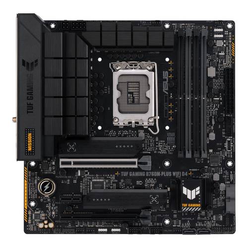 Image of Asus TUF GAMING B760M-PLUS WIFI D4 Mainboard Sockel (PC) Intel® 1700 Formfaktor (Details) Micro-ATX