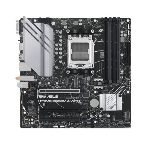 Image of Asus PRIME B650M-A WIFI II Mainboard Sockel (PC) AMD AM5 Formfaktor (Details) Micro-ATX Mainboard-Ch