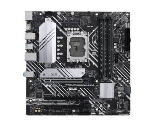 Image of Asus PRIME B660M-A D4-CSM Mainboard Sockel (PC) Intel® 1700 Formfaktor (Details) Micro-ATX Mainboar