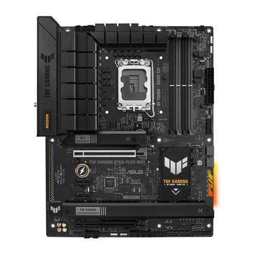 Image of Asus TUF Gaming B760-Plus WIFI Mainboard Sockel (PC) Intel® 1700 Formfaktor (Details) ATX Mainboard