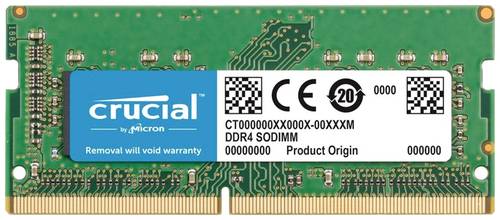 Image of Crucial 8GB DDR4 2400 Laptop-Arbeitsspeicher Modul DDR4 8GB 1 x 8GB 2400MHz 260pin SO-DIMM CL17 CT8G