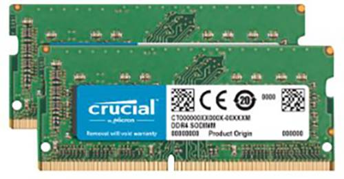 Image of Crucial 32GB DDR4-2400 Laptop-Arbeitsspeicher Kit DDR4 32GB 2 x 16GB 2400MHz 260pin SO-DIMM CL17 CT2