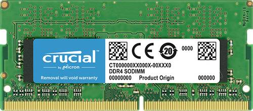 Image of Crucial 2x4GB DDR4 Laptop-Arbeitsspeicher Kit DDR4 8GB 2 x 4GB 2400MHz 260pin SO-DIMM CL17 CT2K4G4SF