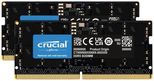 Image of Crucial CT2K16G48C40S5 Laptop-Arbeitsspeicher Kit DDR5 32GB 2 x 16GB 4800MHz 262pin SO-DIMM CL40 CT2